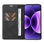 YIKATU For Xiaomi 17 Pro Leather Cover  YK-004 Skin-Touch Wallet Phone Cases