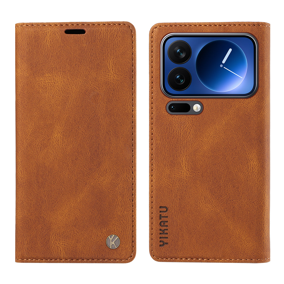 YIKATU For Xiaomi 17 Pro Leather Cover  YK-004 Skin-Touch Wallet Phone Cases