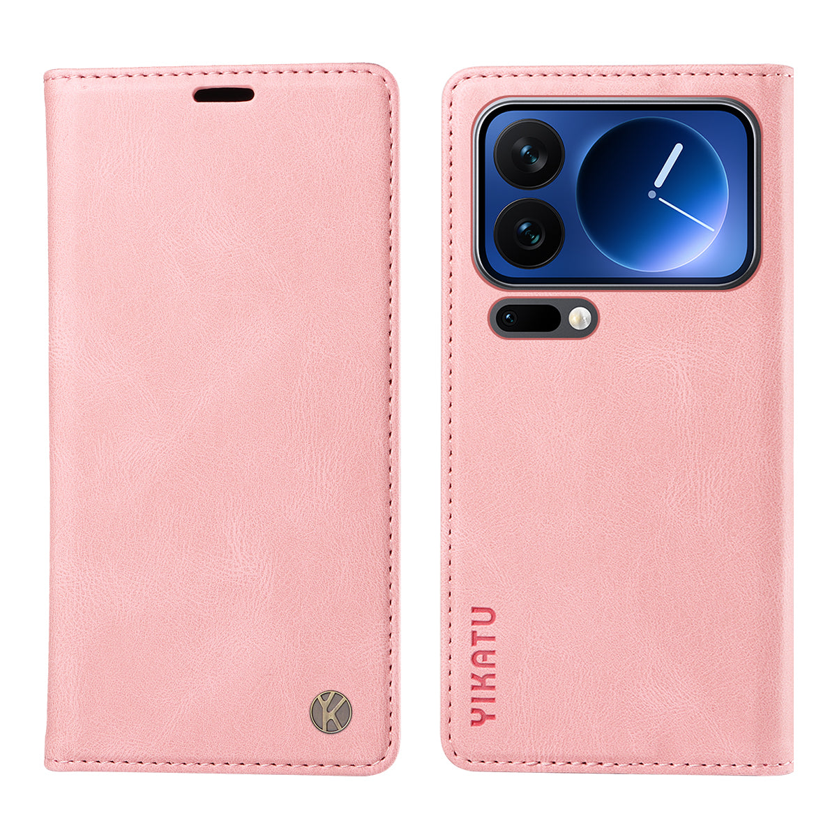 YIKATU For Xiaomi 17 Pro Leather Cover  YK-004 Skin-Touch Wallet Phone Cases