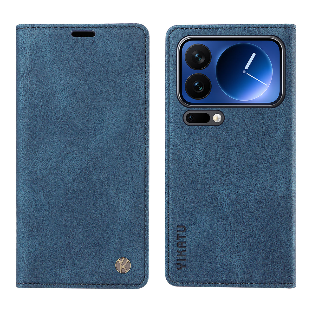 YIKATU For Xiaomi 17 Pro Leather Cover  YK-004 Skin-Touch Wallet Phone Cases
