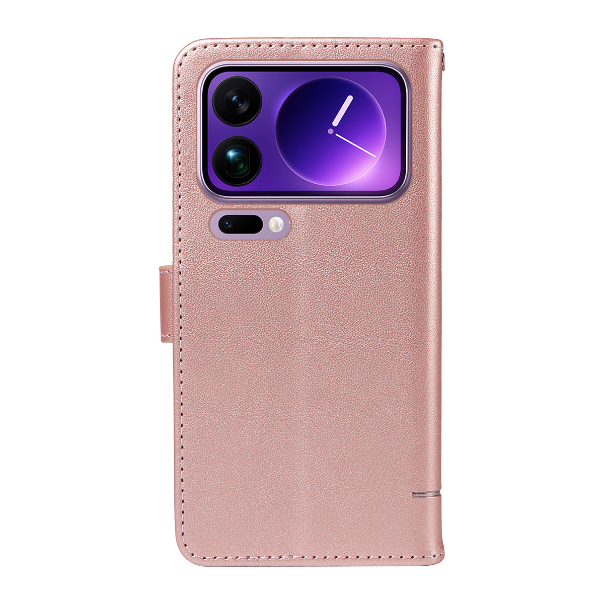 For Xiaomi 17 Pro Max Case Cat Pattern Imprint Leather Phone Cover with Wrist Strap