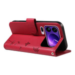 For Xiaomi 17 Pro Max Leather Wallet Case with Strap Dandelion Imprint Phone Stand Cover