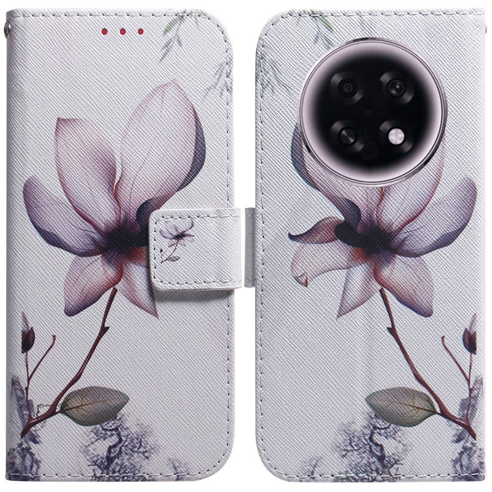 Oppo F31 Pro+ 5G / A6 GT 5G Plånboksfodral Mönstertryck Lädermobilfodral