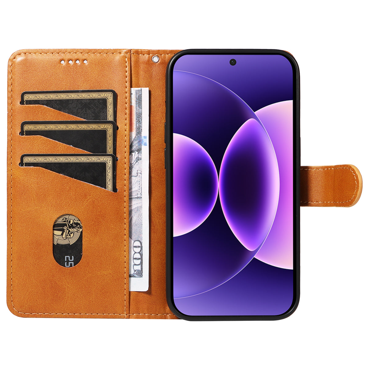 For Xiaomi 17 Pro Wallet Case T-Shape Lines Leather Phone Cover Stand