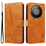 For Honor Magic8 Lite 5G / X9d 5G / X70 5G Wallet Case T-Shape Lines Leather Phone Cover Stand