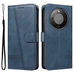 For Honor Magic8 Lite 5G / X9d 5G / X70 5G Wallet Case T-Shape Lines Leather Phone Cover Stand
