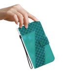 For Oppo F31 Pro+ 5G  /  A6 GT 5G Stand Case 7-Shaped Pattern Imprint Leather Phone Cover with Strap