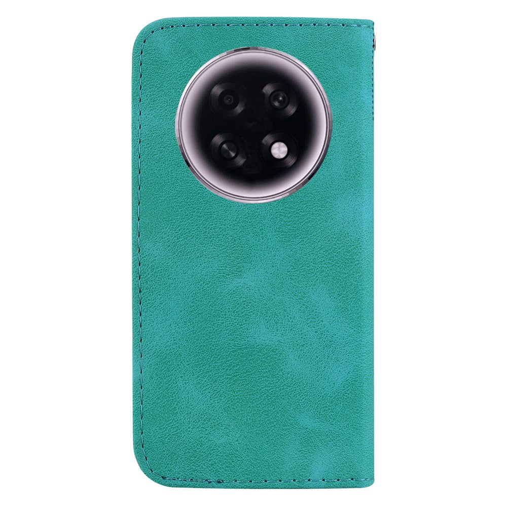 For Oppo F31 Pro+ 5G  /  A6 GT 5G Stand Case 7-Shaped Pattern Imprint Leather Phone Cover with Strap