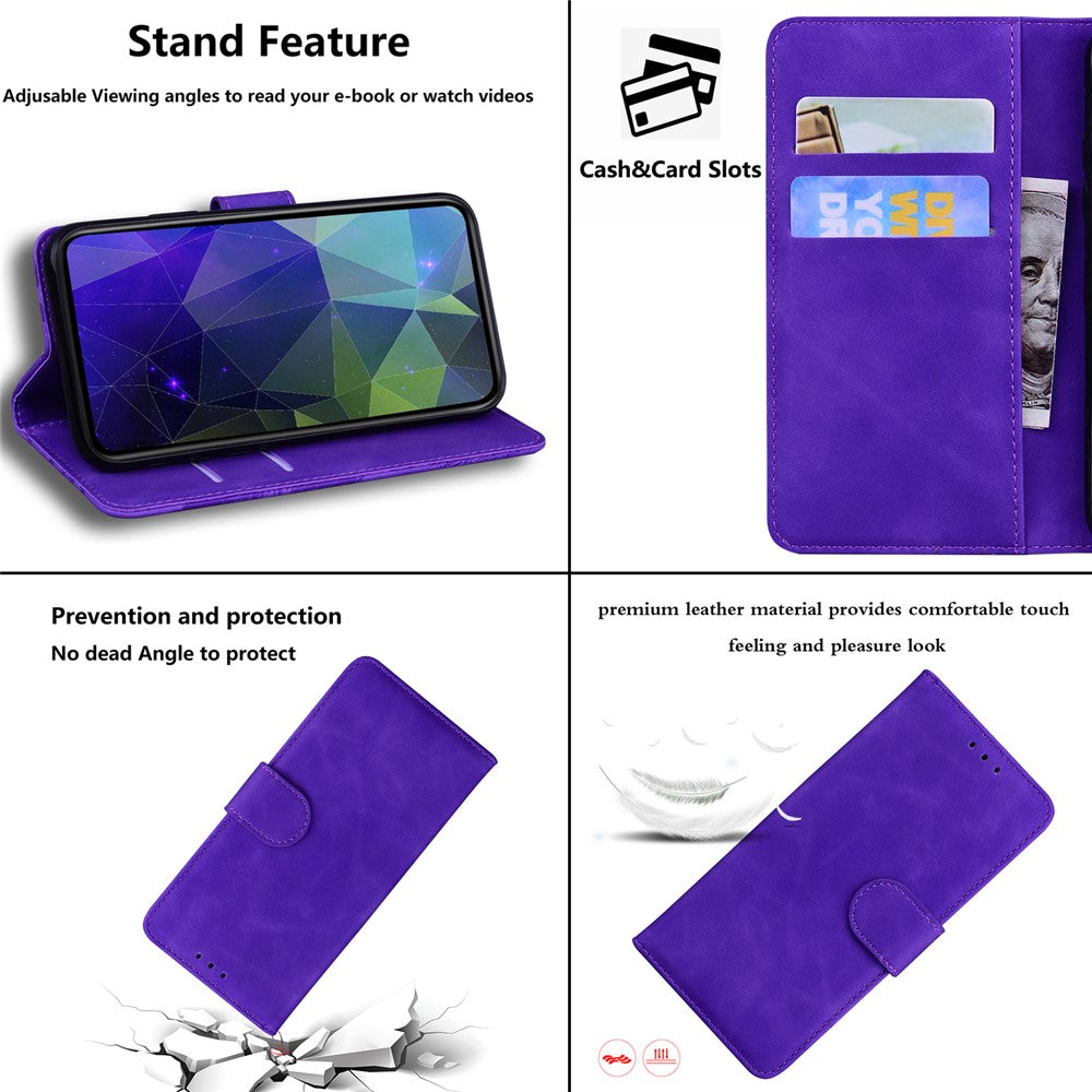 For Oppo F31 Pro+ 5G  /  A6 GT 5G Case Solid Color Leather Wallet Phone Cover
