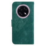 For Oppo F31 Pro+ 5G  /  A6 GT 5G Wallet Case Tiger Imprint Leather Shockproof Phone Cover with Wrist Strap