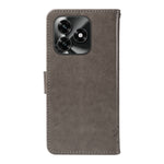 For Honor X5c Plus 4G Phone Case with Stand Cat Tree Pattern Leather Wallet Mobile Cover