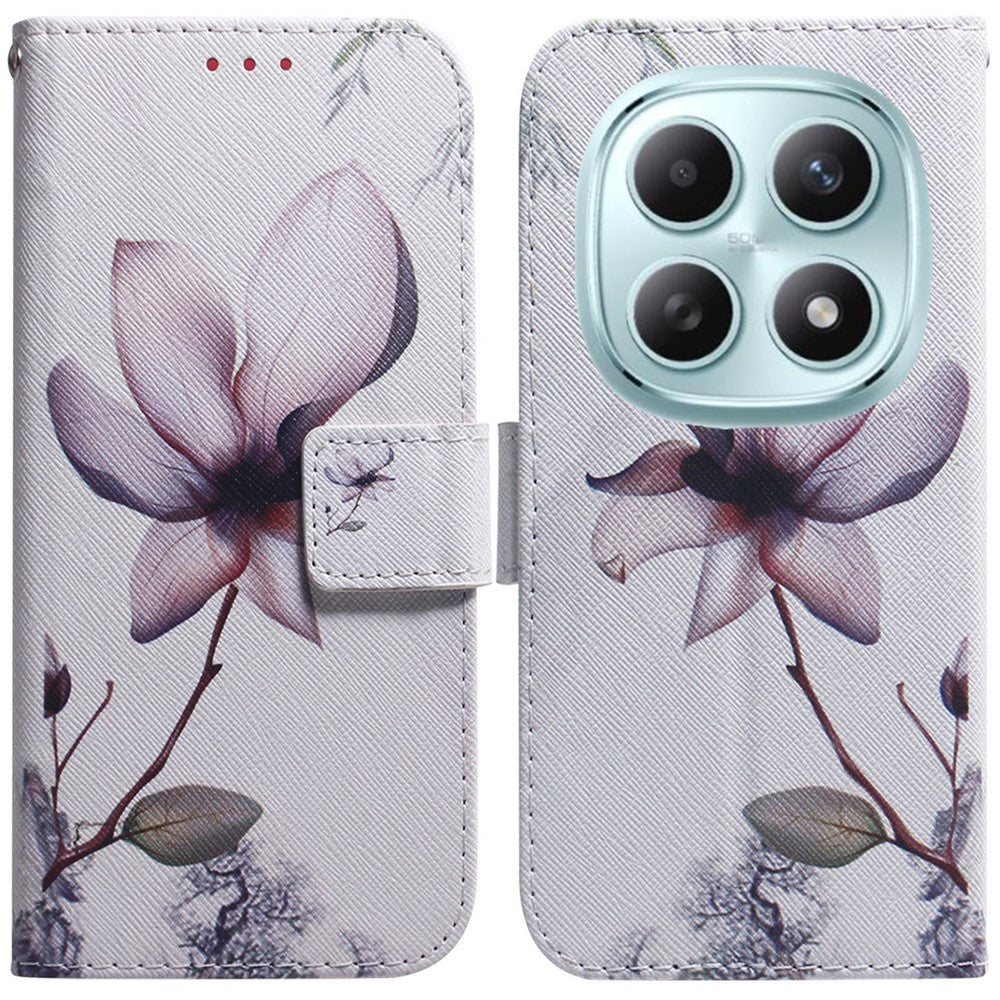 For Xiaomi Poco M8 5G / Redmi Note 15 5G (Global) Wallet Case Pattern Print Leather Phone Cover