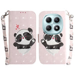 For Xiaomi Poco M8 5G / Redmi Note 15 5G (Global) Case Pattern Printing Leather Wallet Phone Cover with Wrist Strap