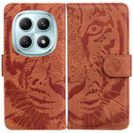 For Xiaomi Poco M8 5G / Redmi Note 15 5G (Global) Case Tiger Imprint Leather Wallet Phone Cover