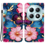 For Xiaomi Poco M8 5G / Redmi Note 15 5G (Global) Wallet Case Pattern Printing Leather Stand Phone Cover with Strap