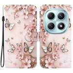 For Xiaomi Poco M8 5G / Redmi Note 15 5G (Global) Wallet Case Pattern Printing Leather Stand Phone Cover with Strap