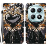 For Xiaomi Poco M8 5G / Redmi Note 15 5G (Global) Wallet Case Pattern Printing Leather Stand Phone Cover with Strap