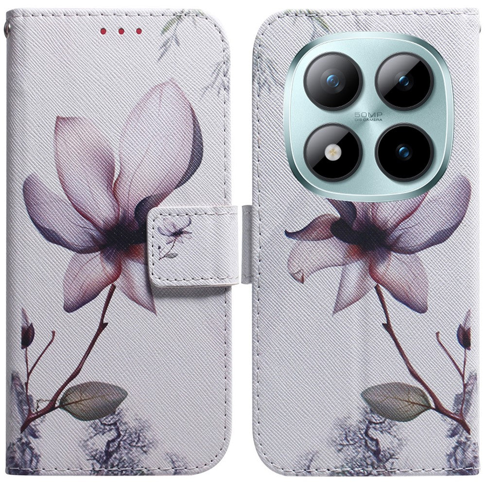 For Xiaomi Redmi Note 15 Pro 5G (Global) Wallet Case Pattern Print Leather Phone Cover
