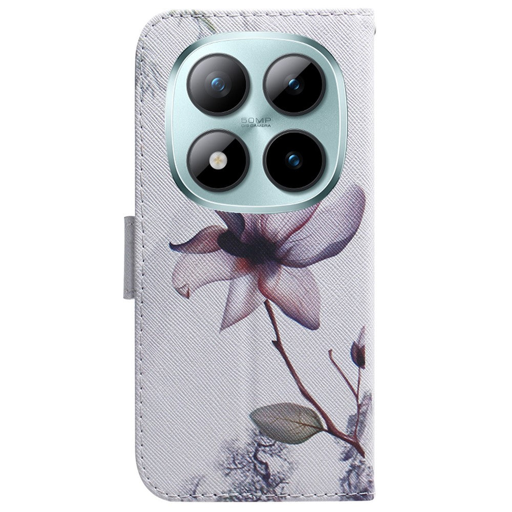 For Xiaomi Redmi Note 15 Pro 5G (Global) Wallet Case Pattern Print Leather Phone Cover
