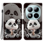 For Xiaomi Redmi Note 15 Pro 5G (Global) Leather Case Stand Wallet Pattern Printing Phone Cover with Wrist Strap