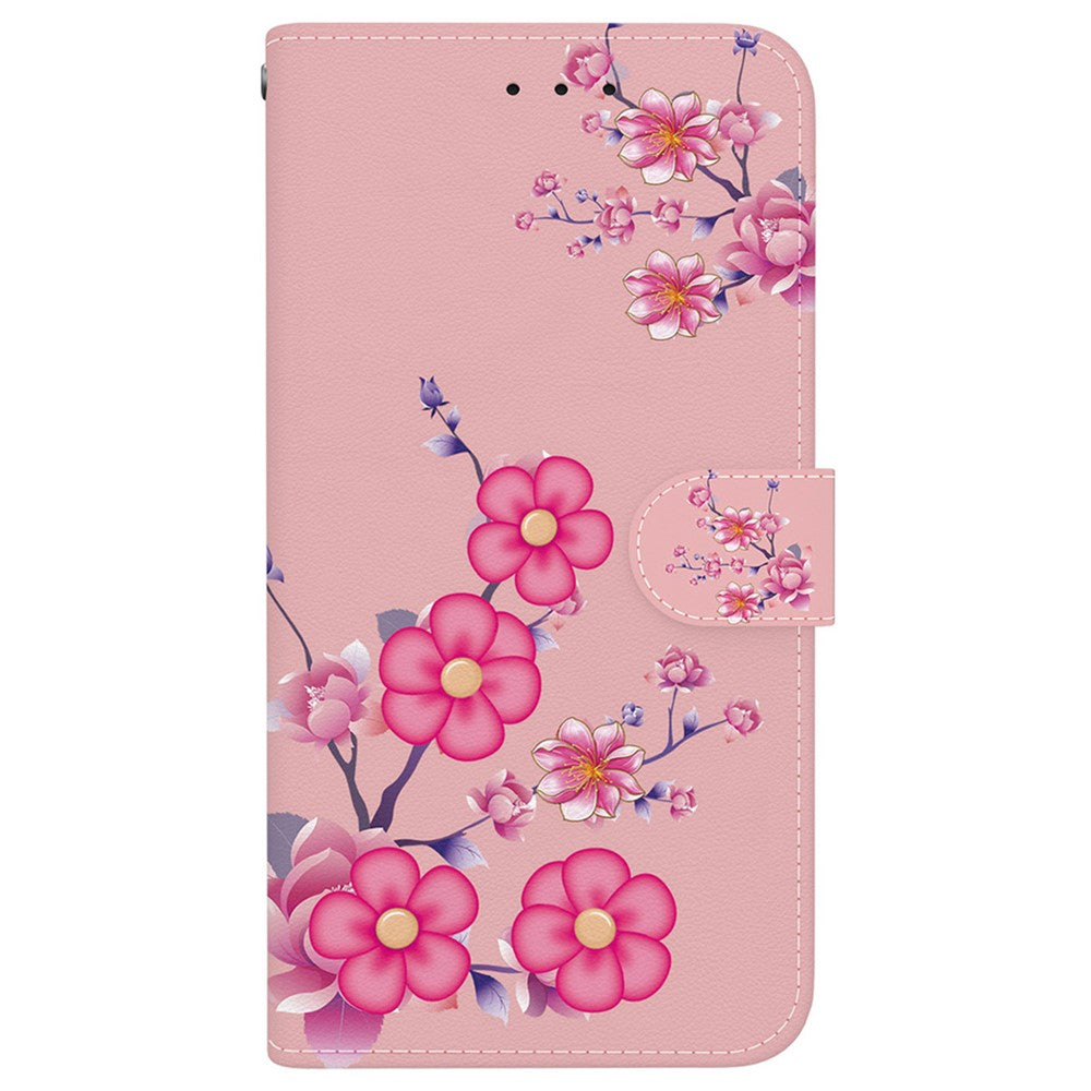 For Xiaomi Poco M8 Pro 5G / Redmi Note 15 Pro+ 5G (Global) Wallet Phone Case Anti-Drop Pattern Printing Leather Flip Cover with Strap
