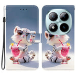 For Xiaomi Poco M8 Pro 5G / Redmi Note 15 Pro+ 5G (Global) Case Pattern Printing Leather Flip Wallet Phone Cover with Lanyard