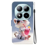 For Xiaomi Poco M8 Pro 5G / Redmi Note 15 Pro+ 5G (Global) Case Pattern Printing Leather Flip Wallet Phone Cover with Lanyard
