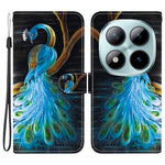 For Xiaomi Poco M8 Pro 5G / Redmi Note 15 Pro+ 5G (Global) Case Pattern Printing Leather Flip Wallet Phone Cover with Lanyard