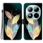 For Xiaomi Poco M8 Pro 5G / Redmi Note 15 Pro+ 5G (Global) Case Pattern Printing Leather Flip Wallet Phone Cover with Lanyard