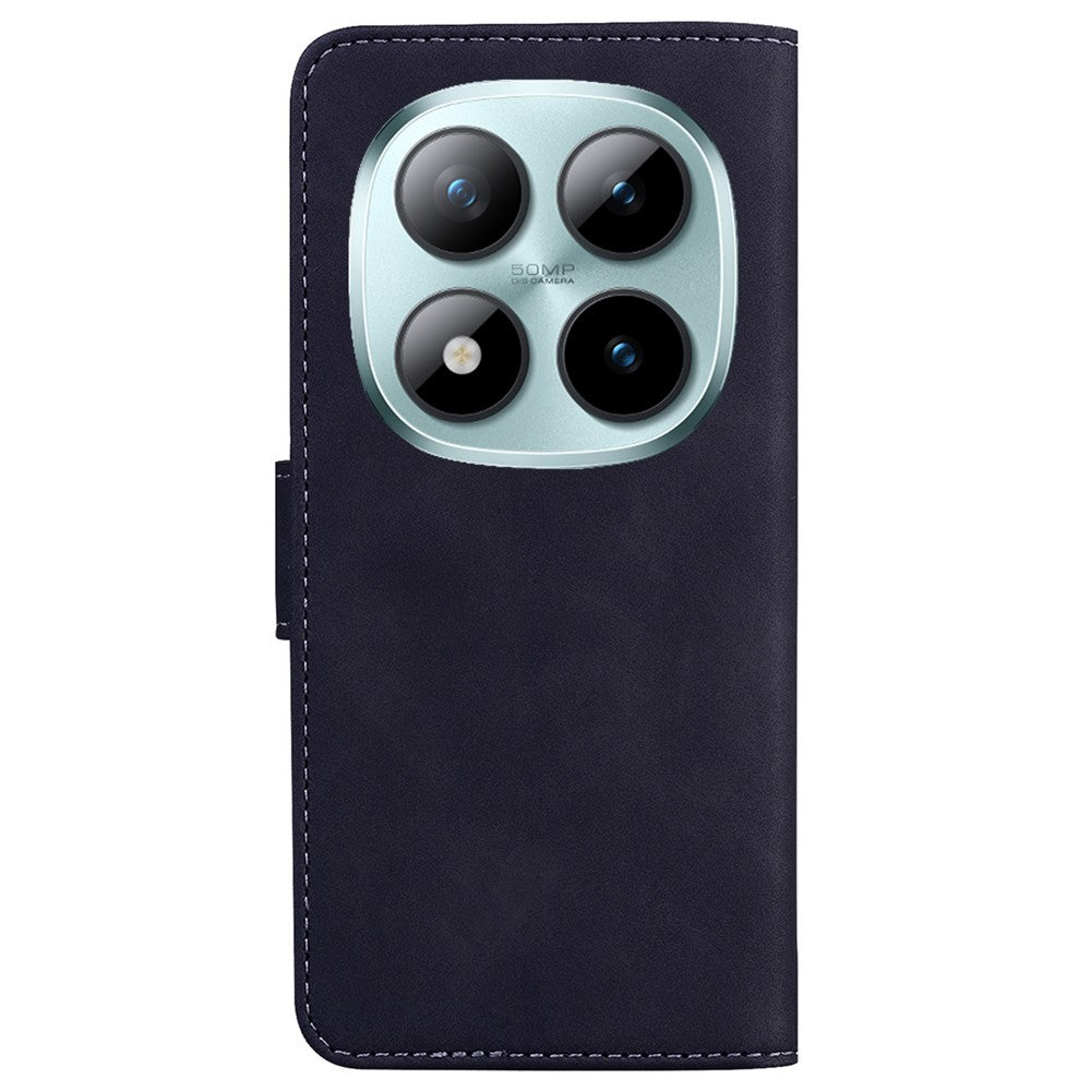 For Xiaomi Poco M8 Pro 5G / Redmi Note 15 Pro+ 5G (Global) Case Solid Color Leather Wallet Phone Cover
