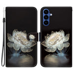 Samsung Galaxy S26 Plånboksfodral med fallskyddande mönster i läder med rem