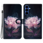 Samsung Galaxy S26 Plånboksfodral med fallskyddande mönster i läder med rem