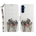 For Samsung Galaxy S26 Case Pattern Printing Leather Wallet Phone Cover with Wrist Strap