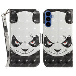 For Samsung Galaxy S26 Case Pattern Printing Leather Wallet Phone Cover with Wrist Strap