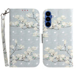 For Samsung Galaxy S26 Case Pattern Printing Leather Wallet Phone Cover with Wrist Strap