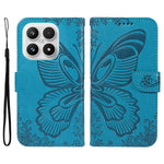 For Xiaomi 17 Case Butterfly Pattern PU Leather Folio Flip Phone Cover