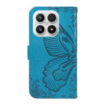 For Xiaomi 17 Case Butterfly Pattern PU Leather Folio Flip Phone Cover