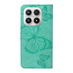 For Xiaomi 17 Wallet Case Floral Butterfly Imprinted Leather Phone Cover Stand