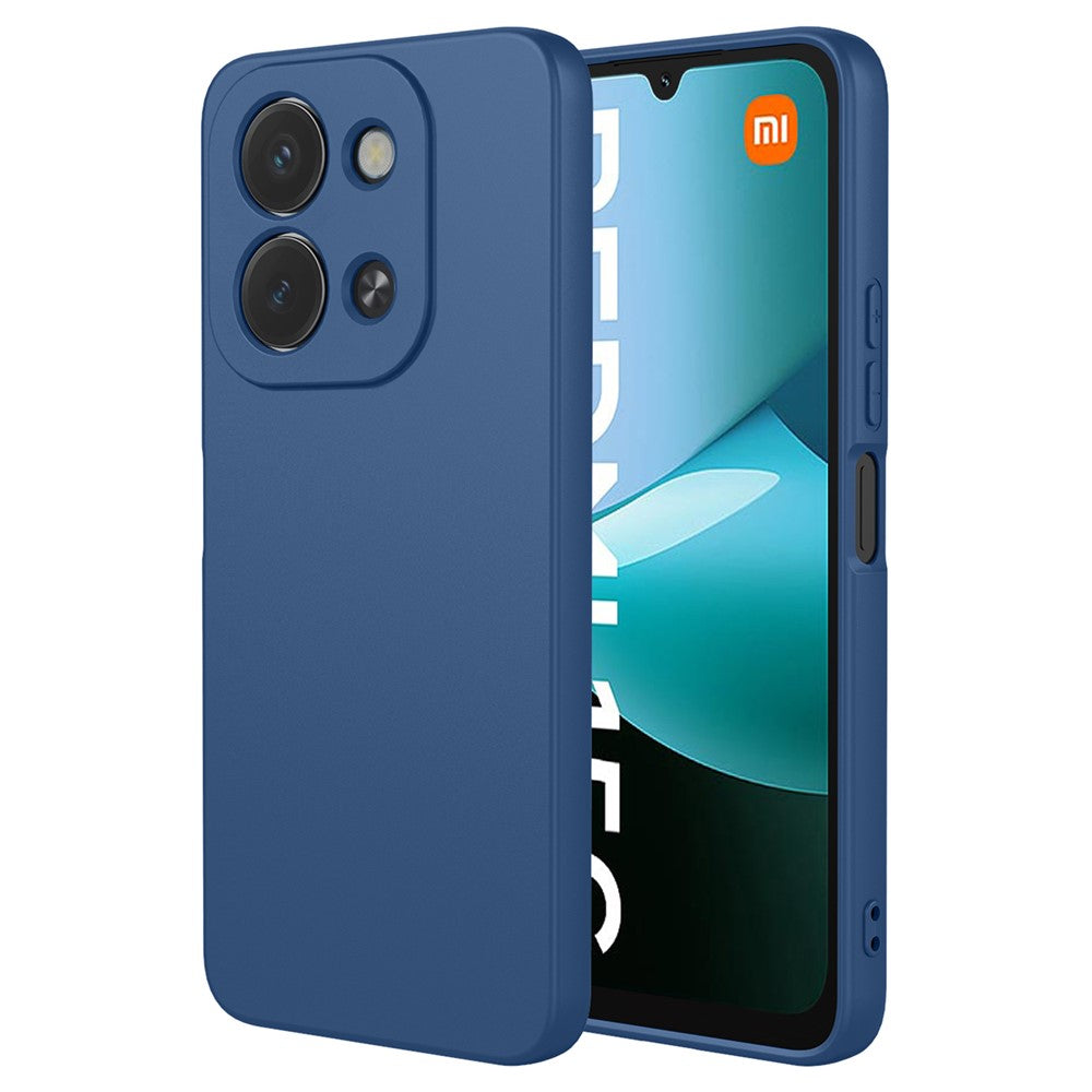 For Xiaomi Redmi 15C 4G (Global) (171mm) / Poco C85 4G (171mm) Case Liquid Silicone Feel Soft TPU Protective Phone Cover