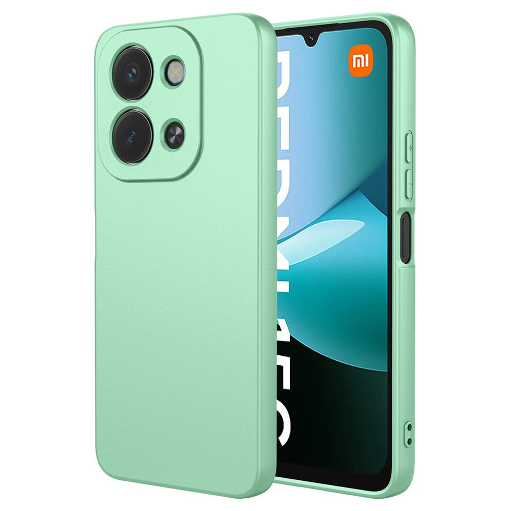 For Xiaomi Redmi 15C 4G (Global) (171mm) / Poco C85 4G (171mm) Case Liquid Silicone Feel Soft TPU Protective Phone Cover