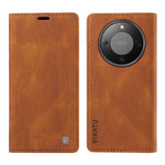 YIKATU For Honor Magic8 Lite 5G / X9d 5G / X70 5G Leather Cover  YK-004 Skin-Touch Wallet Phone Cases
