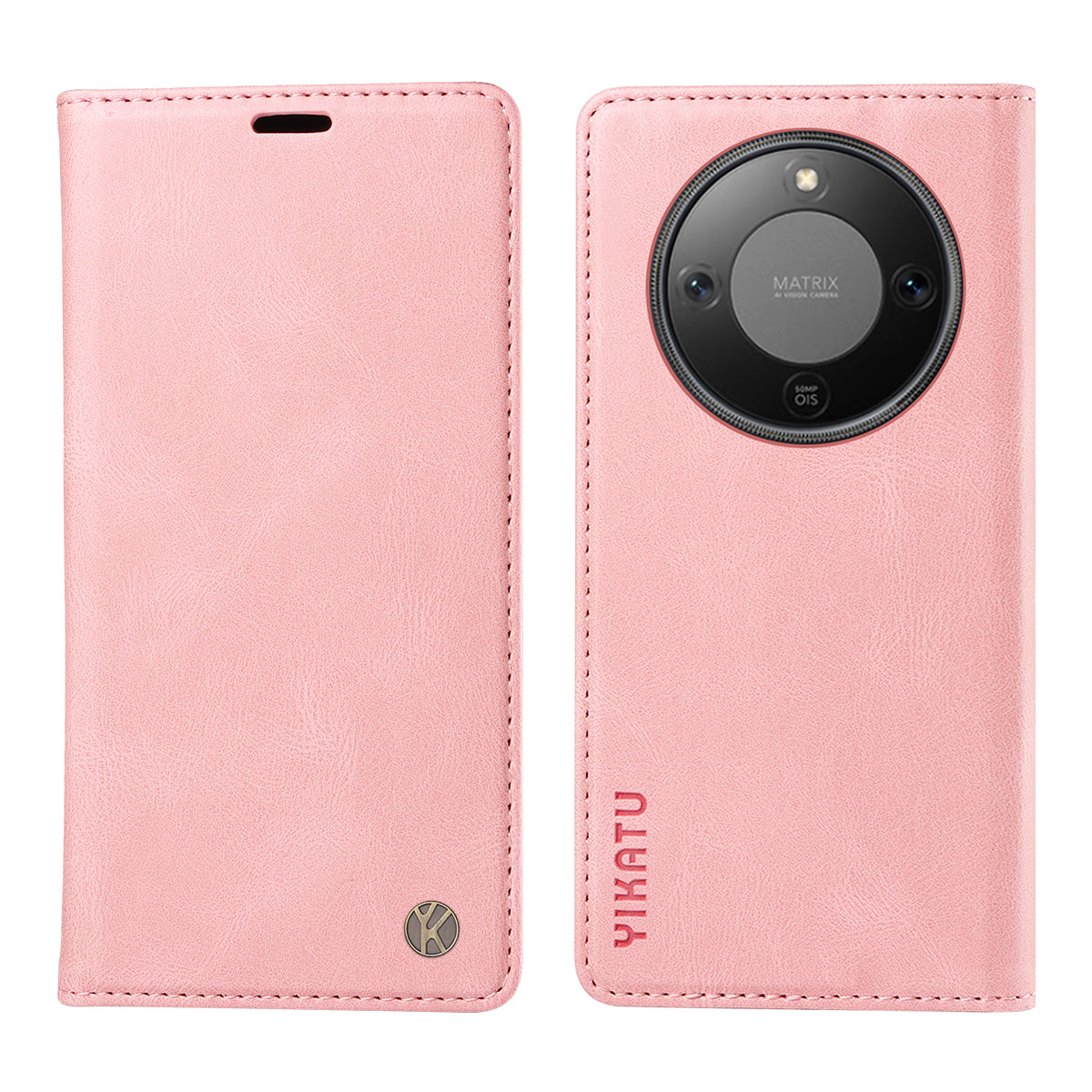 YIKATU For Honor Magic8 Lite 5G / X9d 5G / X70 5G Leather Cover  YK-004 Skin-Touch Wallet Phone Cases