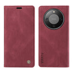 YIKATU For Honor Magic8 Lite 5G / X9d 5G / X70 5G Leather Cover  YK-004 Skin-Touch Wallet Phone Cases