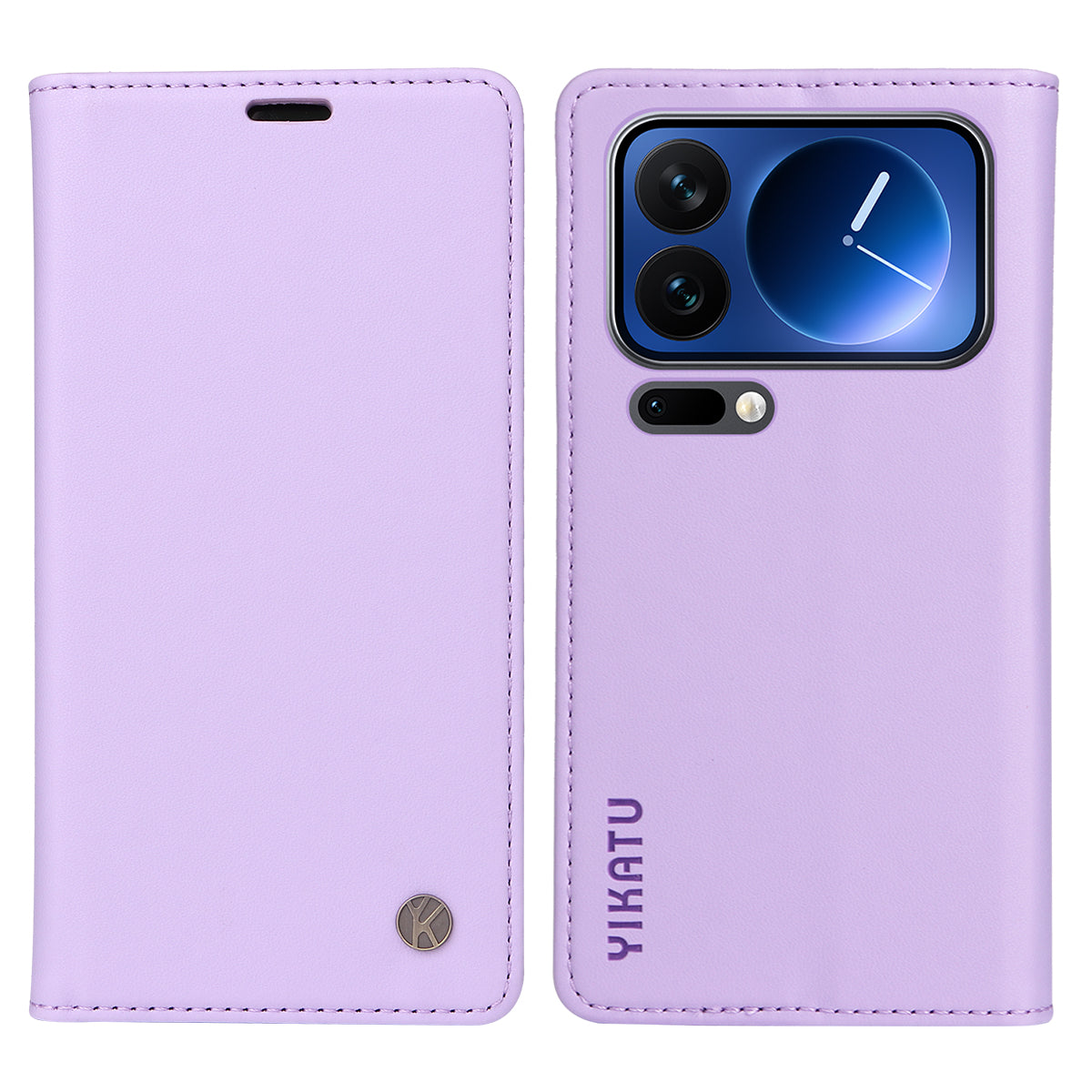 YIKATU For Xiaomi 17 Pro Phone Cases  Magnetic Closure PU Leather Mobile Cover