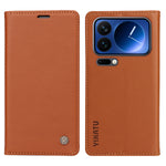 YIKATU For Xiaomi 17 Pro Phone Cases  Magnetic Closure PU Leather Mobile Cover