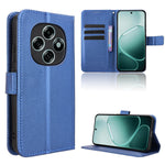 For Oppo F31 Pro 5G Leather Wallet Case with Strap Diamond Texture Phone Cover