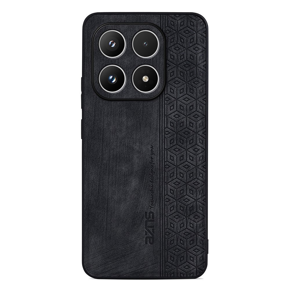 AZNS For Xiaomi 15T Case Protective PU Leather Covered TPU Phone Shell