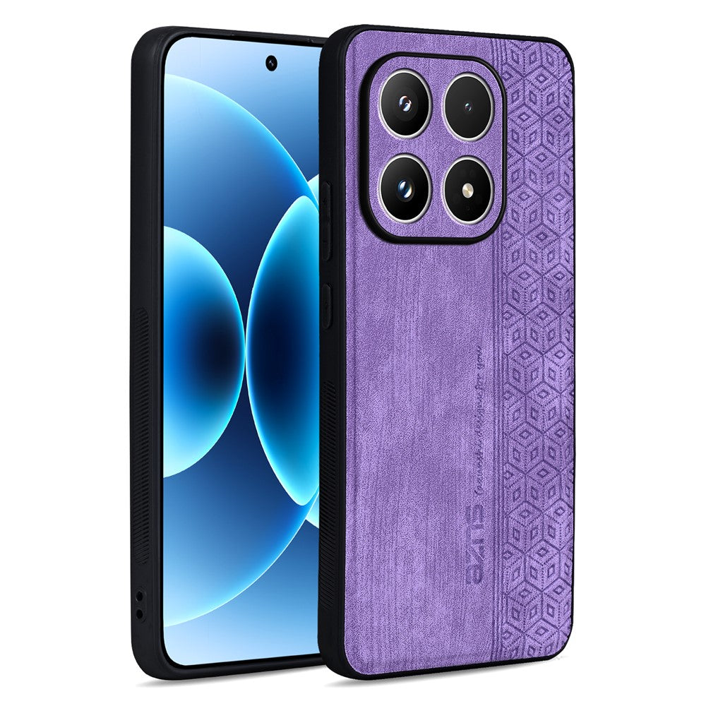 AZNS For Xiaomi 15T Case Protective PU Leather Covered TPU Phone Shell