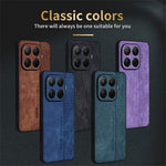 AZNS For Xiaomi 15T Pro Case Protective PU Leather Covered TPU Phone Shell