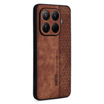AZNS For Xiaomi 15T Pro Case Protective PU Leather Covered TPU Phone Shell